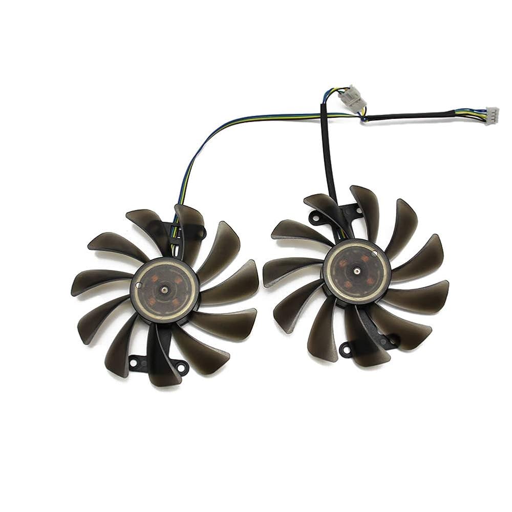 グラフィックカード冷却ファンZOTAC GTX 1070Ti 1080 4ピン Amazon.com: BestParts New Graphics Card Cooling Fan for